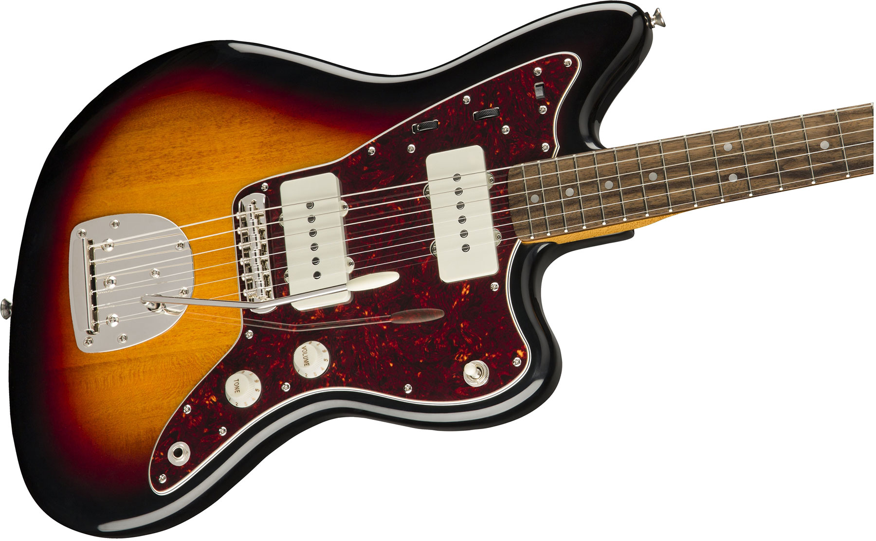 Squier Jazzmaster Classic Vibe 60s 2019 Lau - 3-color Sunburst - Retro-rock elektrische gitaar - Variation 2