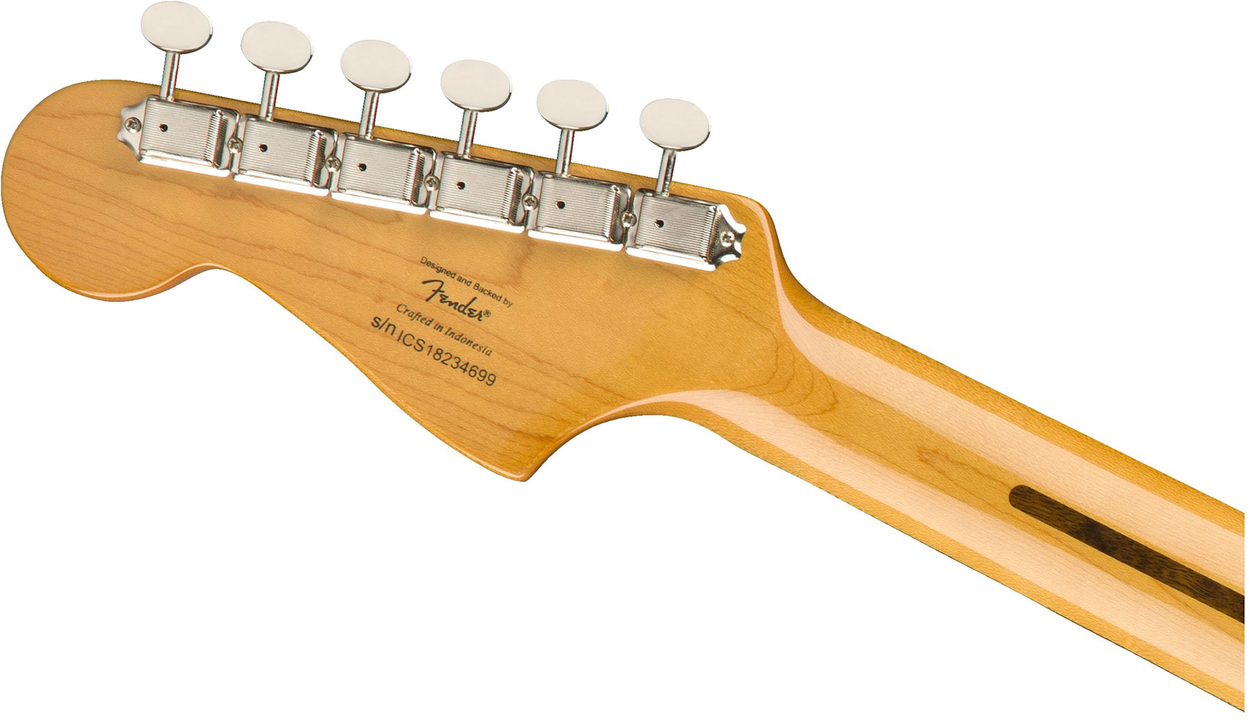 Squier Jazzmaster Classic Vibe 60s 2019 Lau - 3-color Sunburst - Retro-rock elektrische gitaar - Variation 3