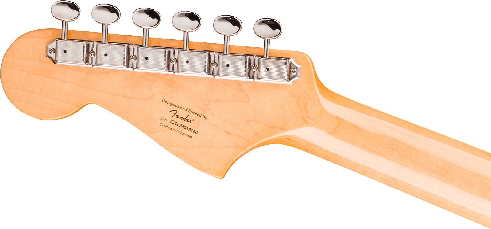 Squier Jazzmaster Classic Vibe '70s Fsr Ltd 2s Trem Mn - Vintage Blonde - Retro-rock elektrische gitaar - Variation 4