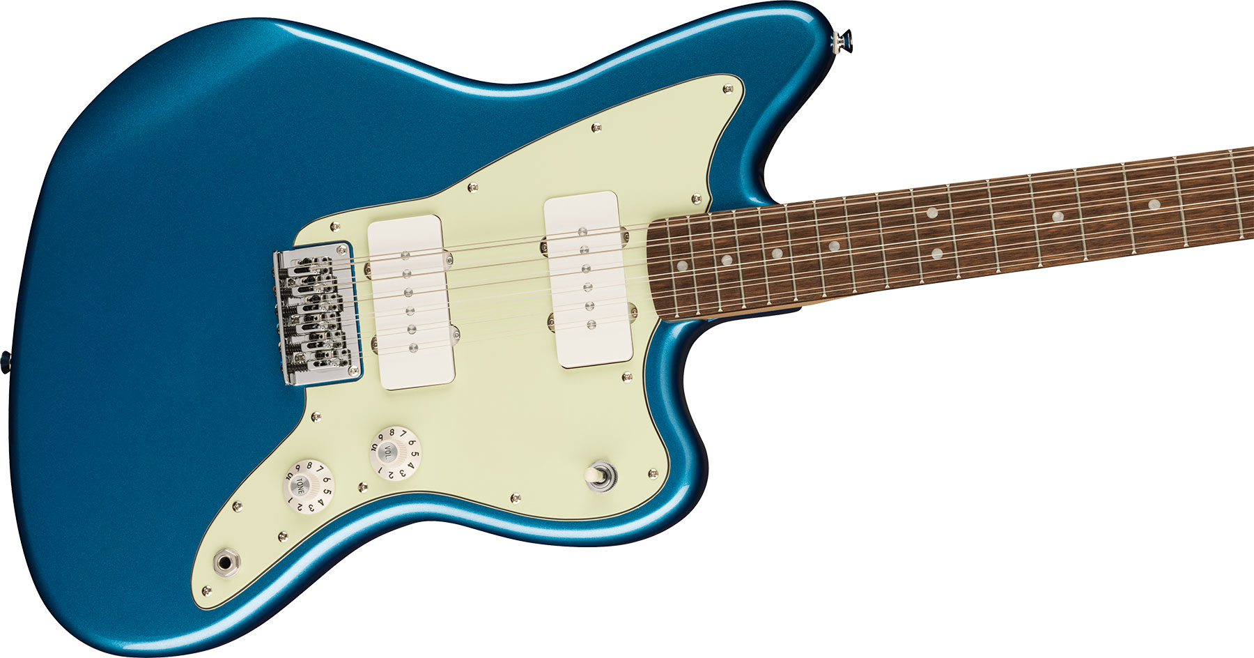 Squier Jazzmaster Xii Paranormal 2s Ht Lau - Lake Placid Blue - 12-snarige elektrische gitaar - Variation 2