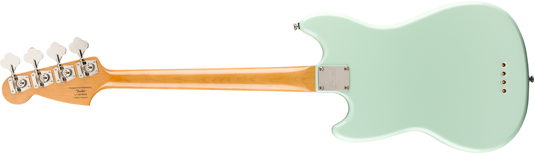 Squier Mustang Bass '60s Classic Vibe Lau 2019 - Seafoam Green - Solid body elektrische bas - Variation 1