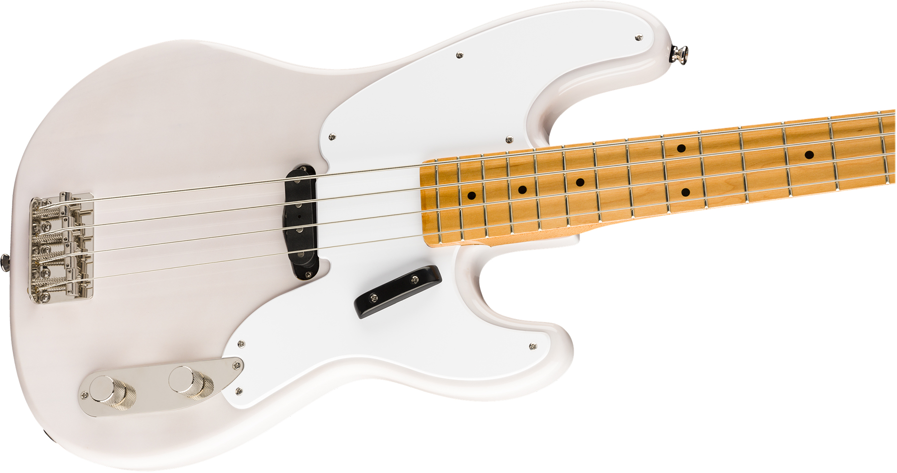 Squier Precision Bass '50s Classic Vibe 2019 Mn - White Blonde - Solid body elektrische bas - Variation 2