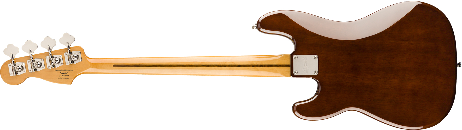 Squier Precision Bass '70s Classic Vibe 2019 Mn - Walnut - Solid body elektrische bas - Variation 1