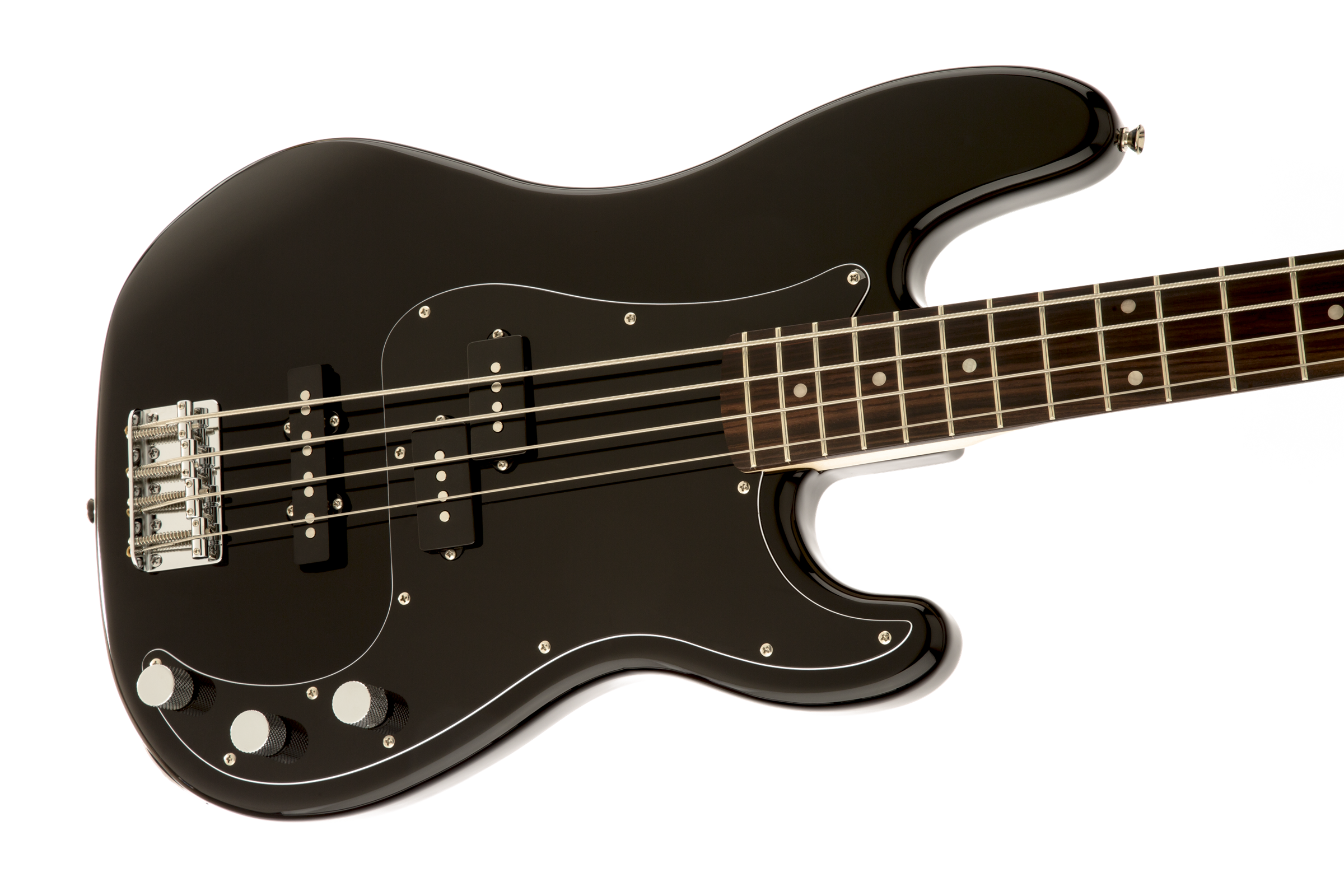 Squier Precision Bass Affinity Series Pj (lau) - Black - Solid body elektrische bas - Variation 4
