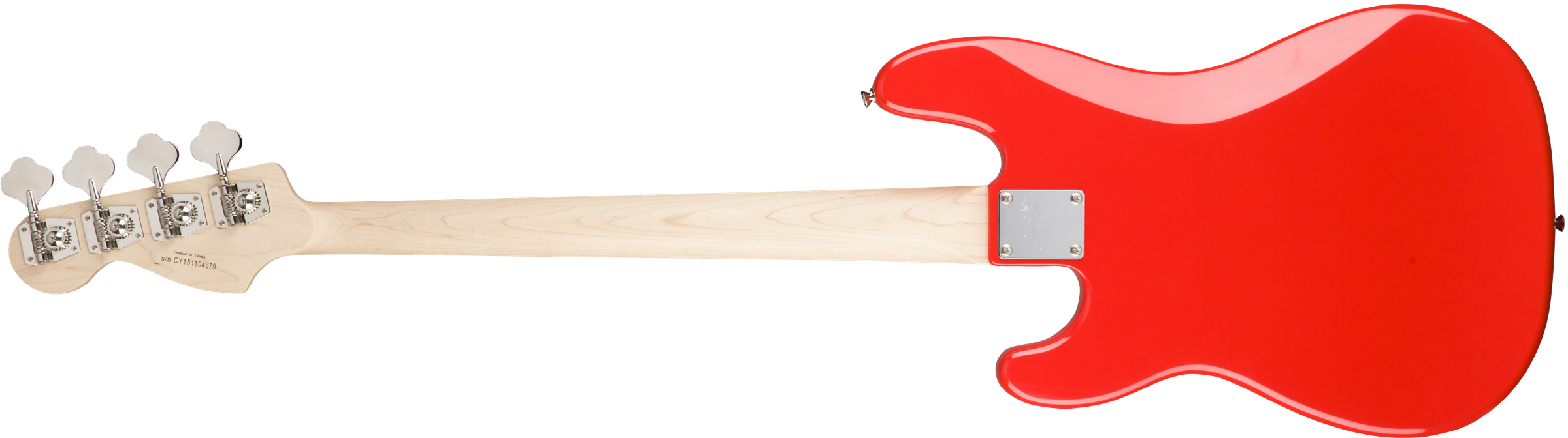Squier Precision Bass Affinity Series Pj (lau) - Race Red - Solid body elektrische bas - Variation 5
