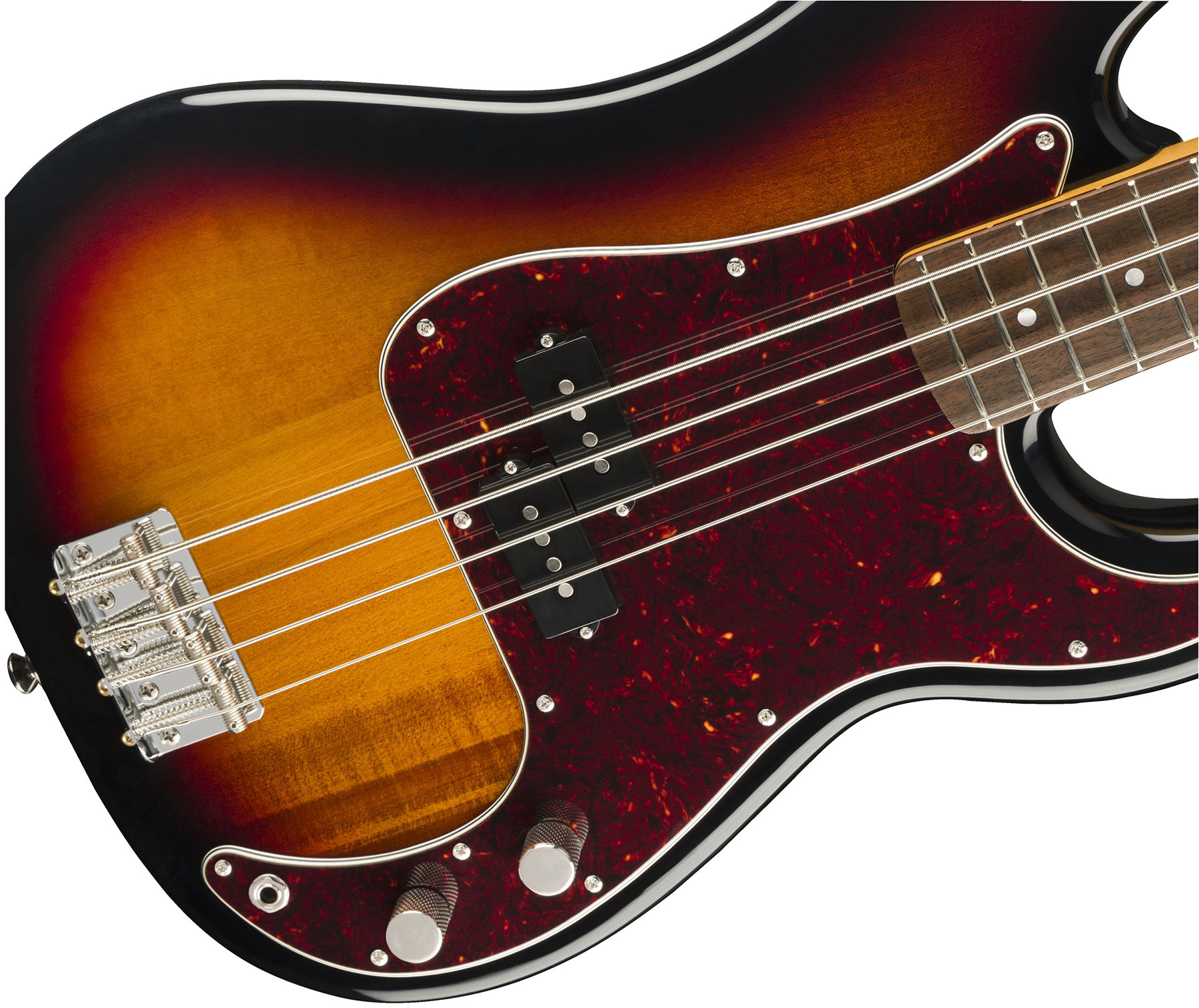 Squier Precision Bass Classic Vibe 60s 2019 Lau - 3-color Sunburst - Solid body elektrische bas - Variation 2