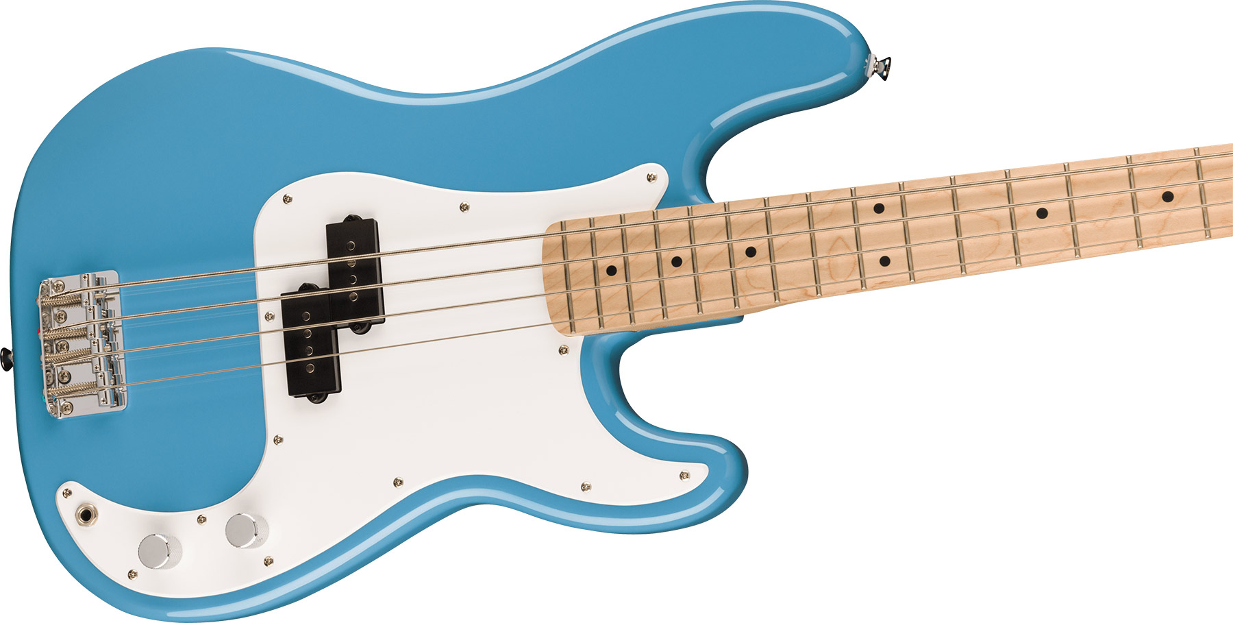 Squier Precision Bass Sonic Mn - California Blue - Solid body elektrische bas - Variation 2