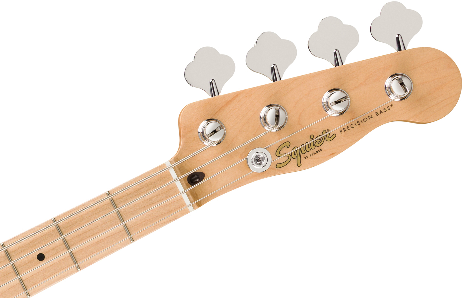 Squier Precision Bass Thinline Sj Paranormal Mn - Vintage White - Solid body elektrische bas - Variation 3
