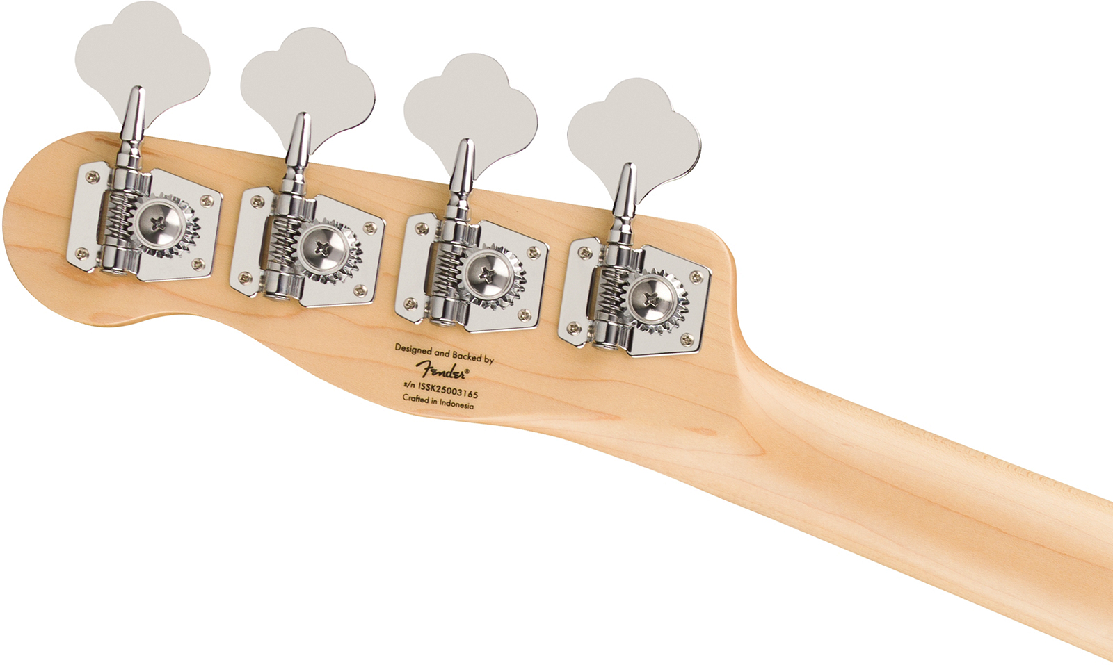 Squier Precision Bass Thinline Sj Paranormal Mn - Vintage White - Solid body elektrische bas - Variation 4