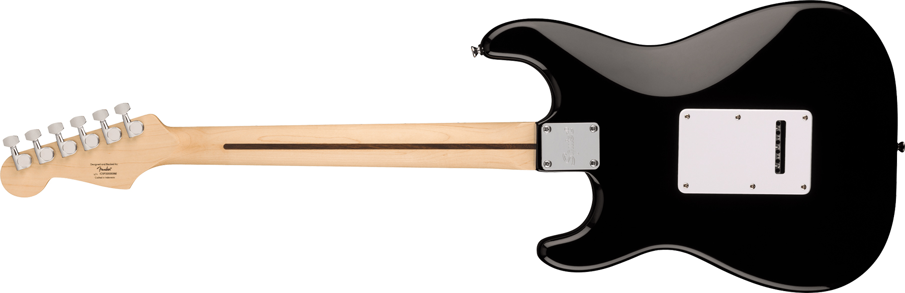 Squier Sonic Strat Pack 3s Trem Mn - Black - Elektrische gitaar set - Variation 3