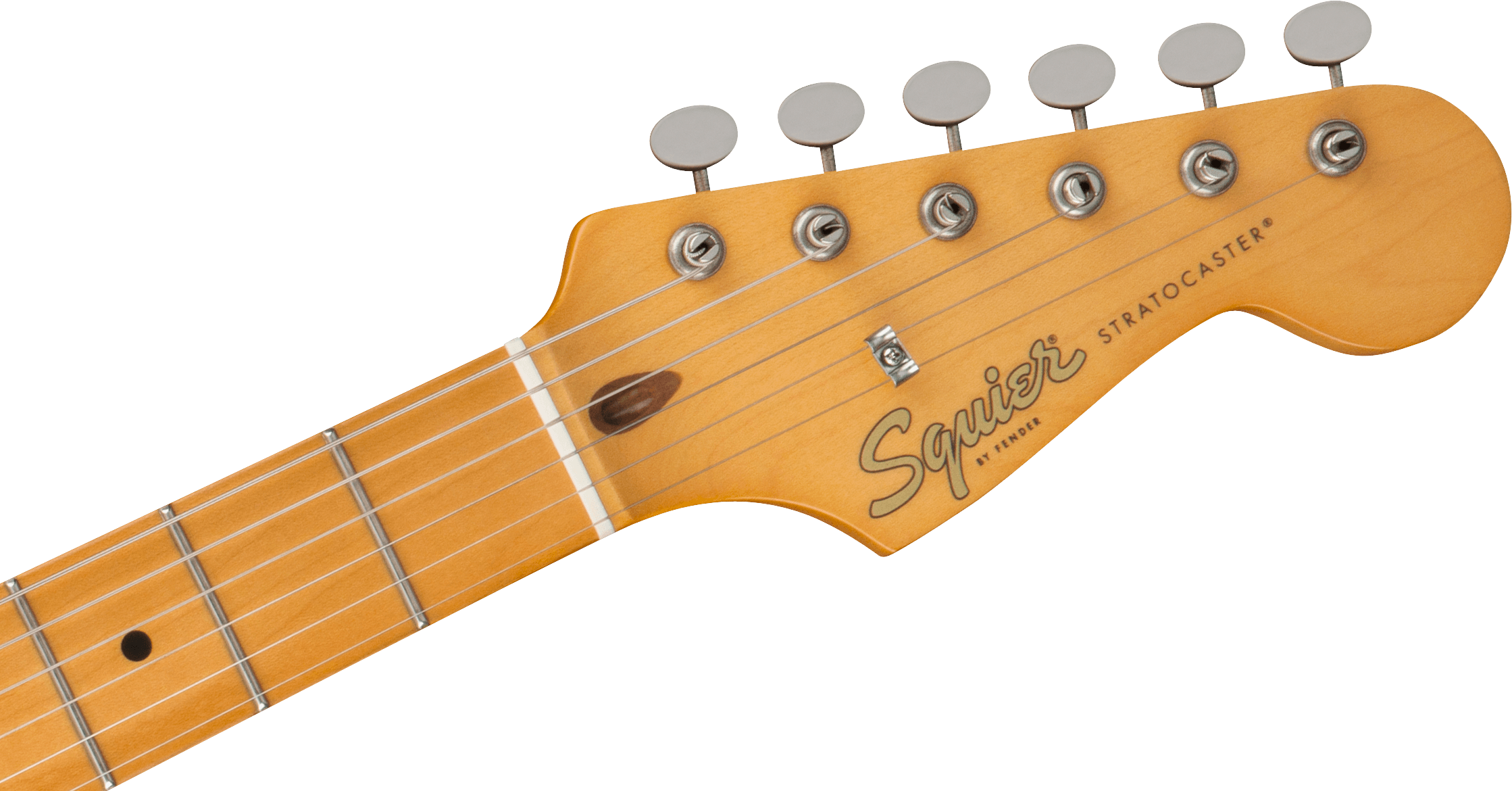 Squier Strat 40th Anniversary Vintage Edition Mn - Satin Sonic Blue - Elektrische gitaar in Str-vorm - Variation 4