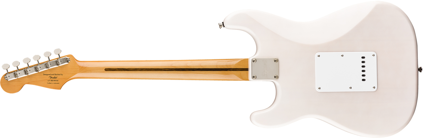 Squier Strat '50s Classic Vibe 2019 Mn 2019 - White Blonde - Elektrische gitaar in Str-vorm - Variation 1