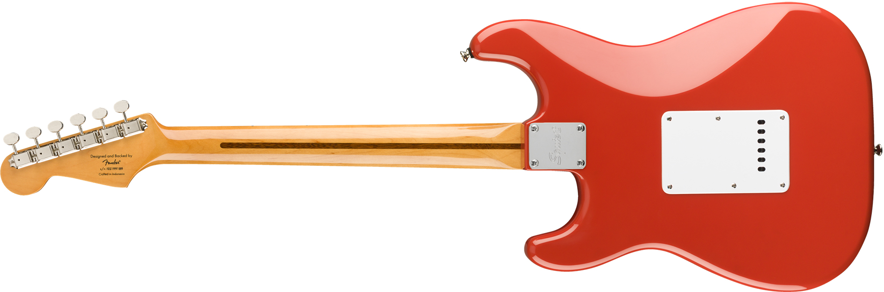 Squier Strat '50s Classic Vibe 2019 Mn 2019 - Fiesta Red - Elektrische gitaar in Str-vorm - Variation 1