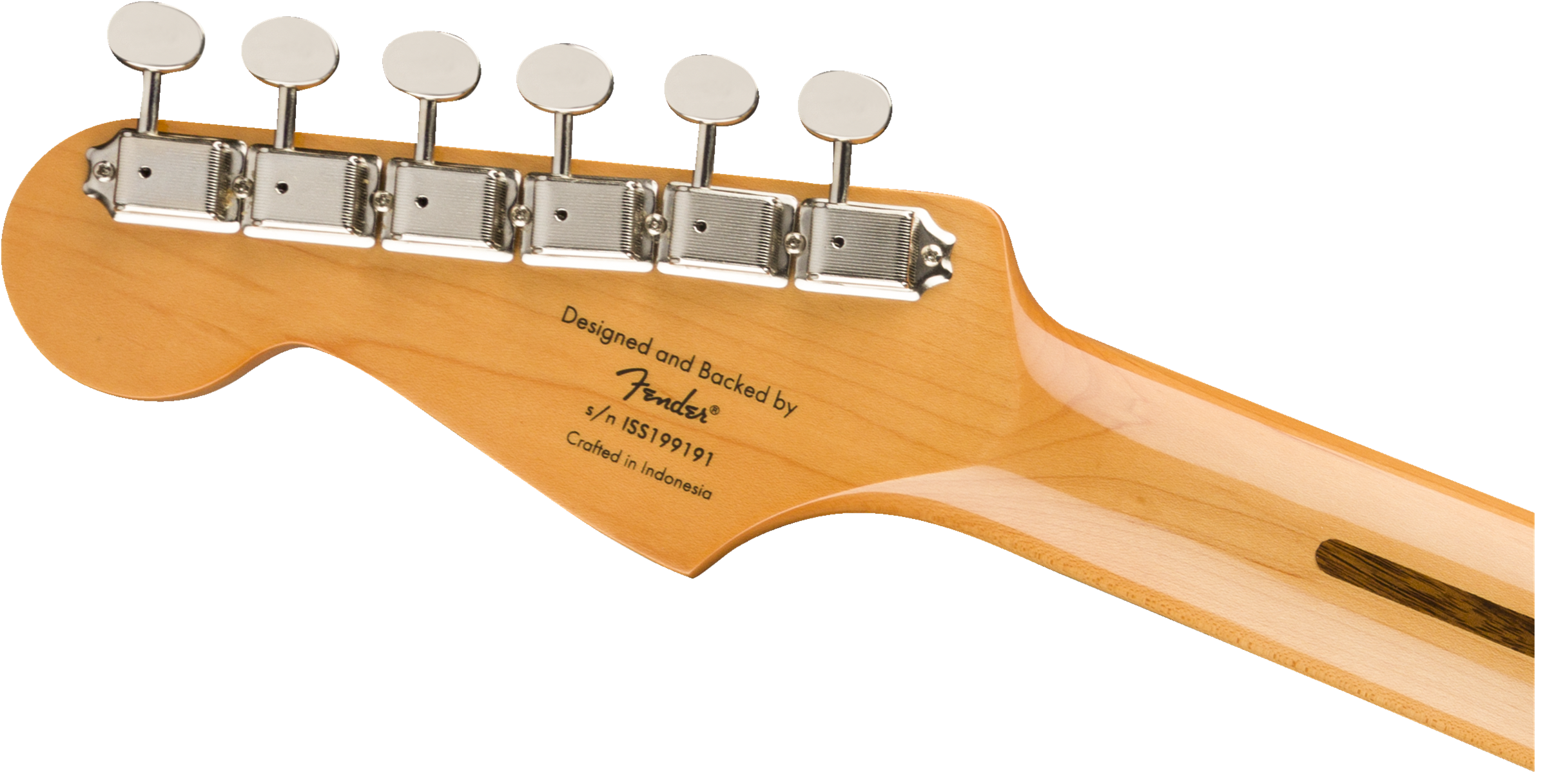 Squier Strat '50s Classic Vibe 2019 Mn 2019 - White Blonde - Elektrische gitaar in Str-vorm - Variation 3