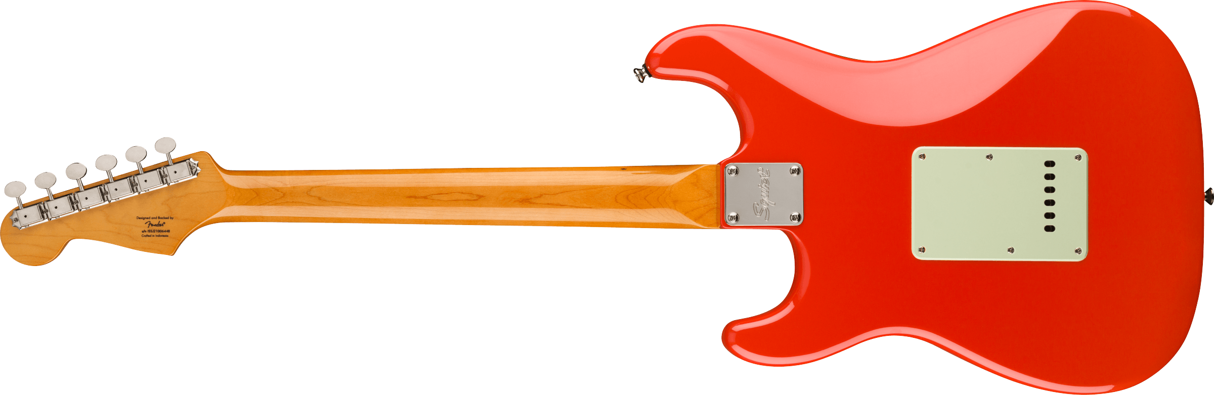 Squier Strat '60s Classic Vibe Fsr Ltd Lau - Fiesta Red - Elektrische gitaar in Str-vorm - Variation 2