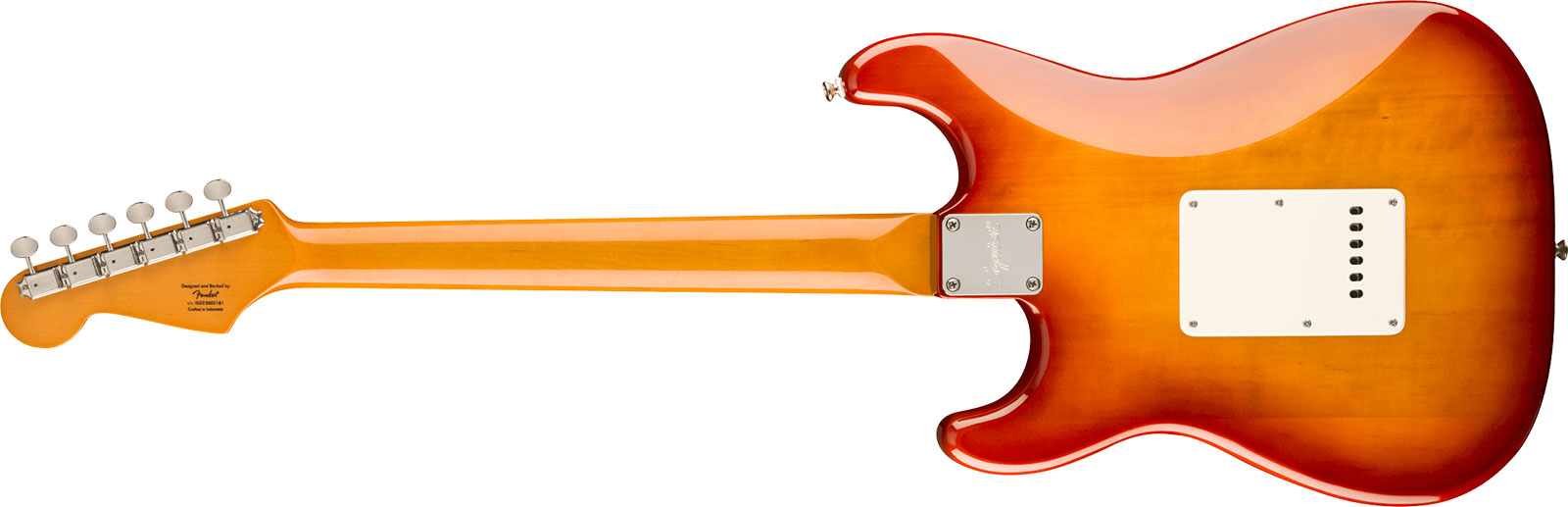 Squier Strat 60s Classic Vibe Ltd Hss Trem Lau - Sienna Sunburst - Elektrische gitaar in Str-vorm - Variation 1