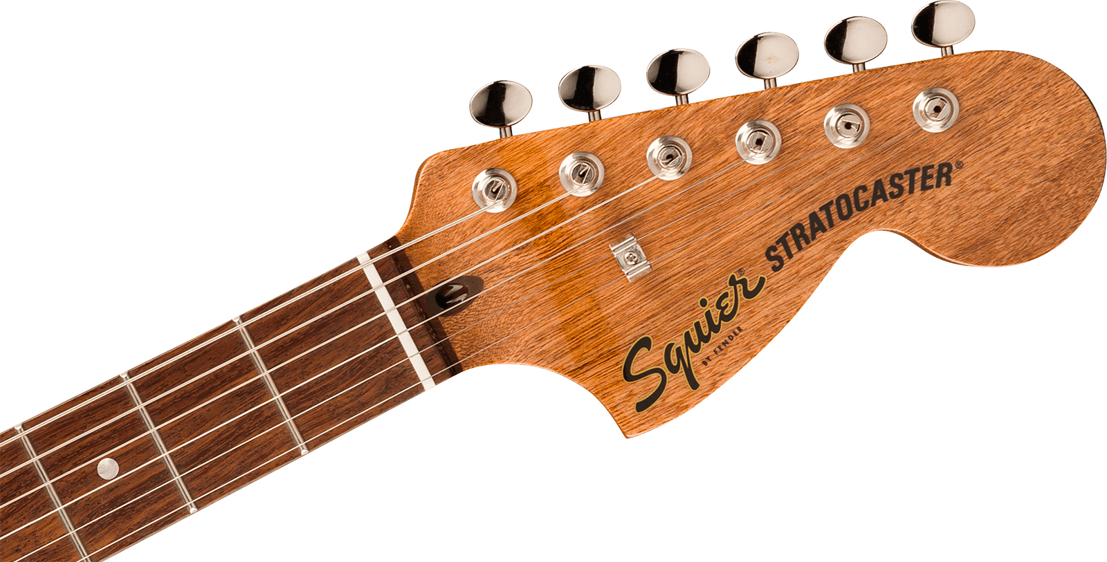 Squier Strat 70s Classic Vibe Fsr Ltd 3s Trem Lau - Mocha - Elektrische gitaar in Strat vorm - Variation 2