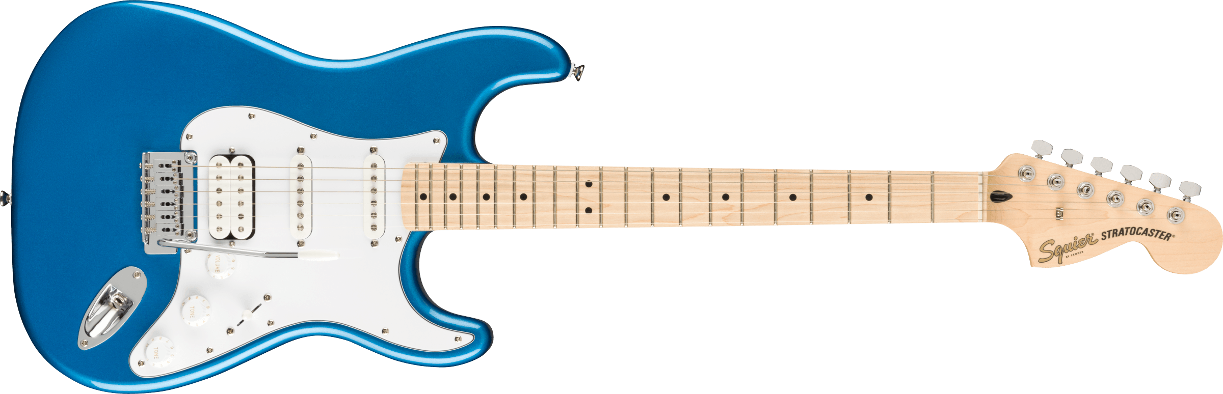 Squier Strat Affinity Hss Pack +fender Frontman 15g 2021 Trem Mn - Lake Placid Blue - Elektrische gitaar set - Variation 1