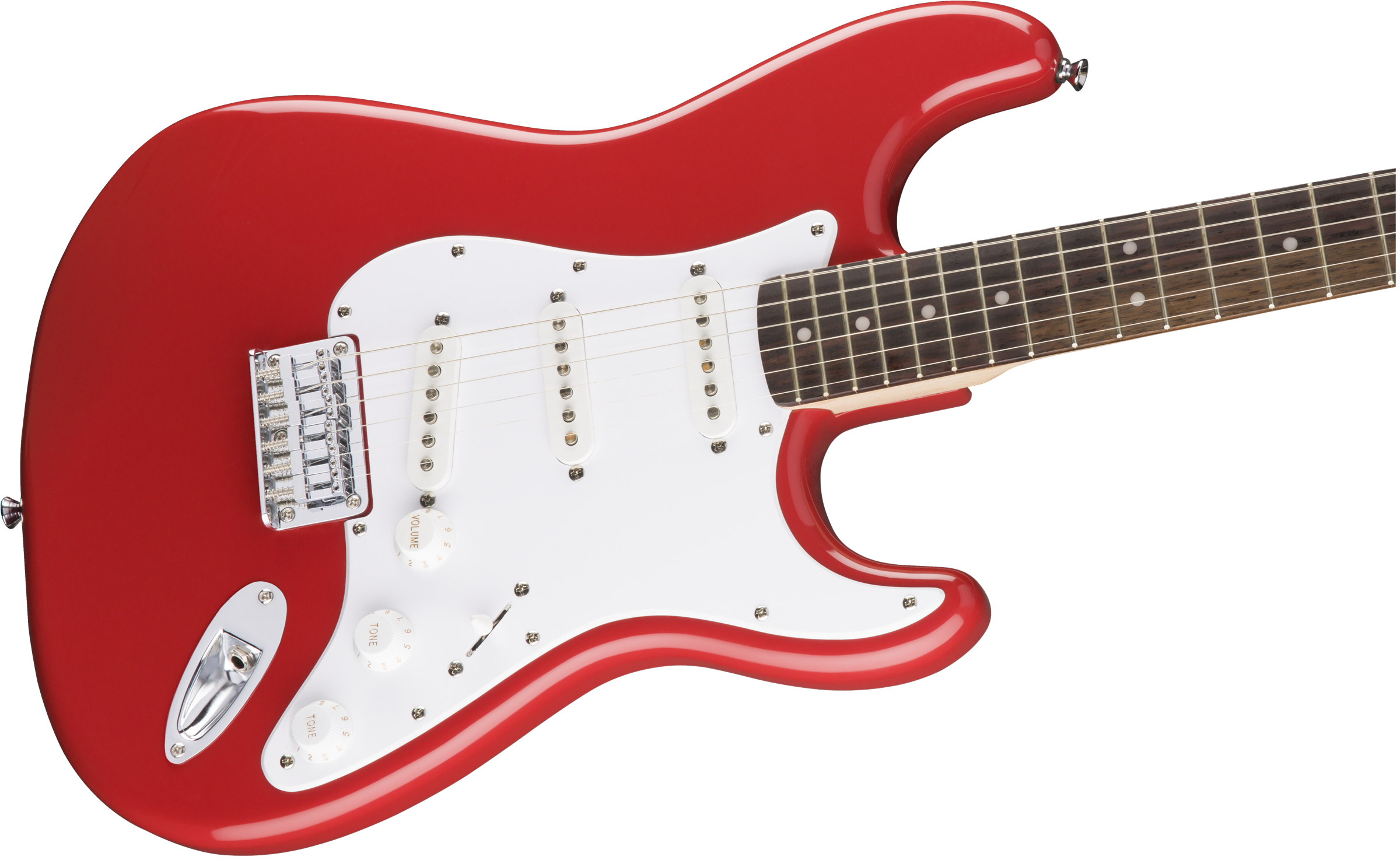 Squier Bullet Stratocaster Ht Sss (lau) - Fiesta Red - Elektrische gitaar in Str-vorm - Variation 2