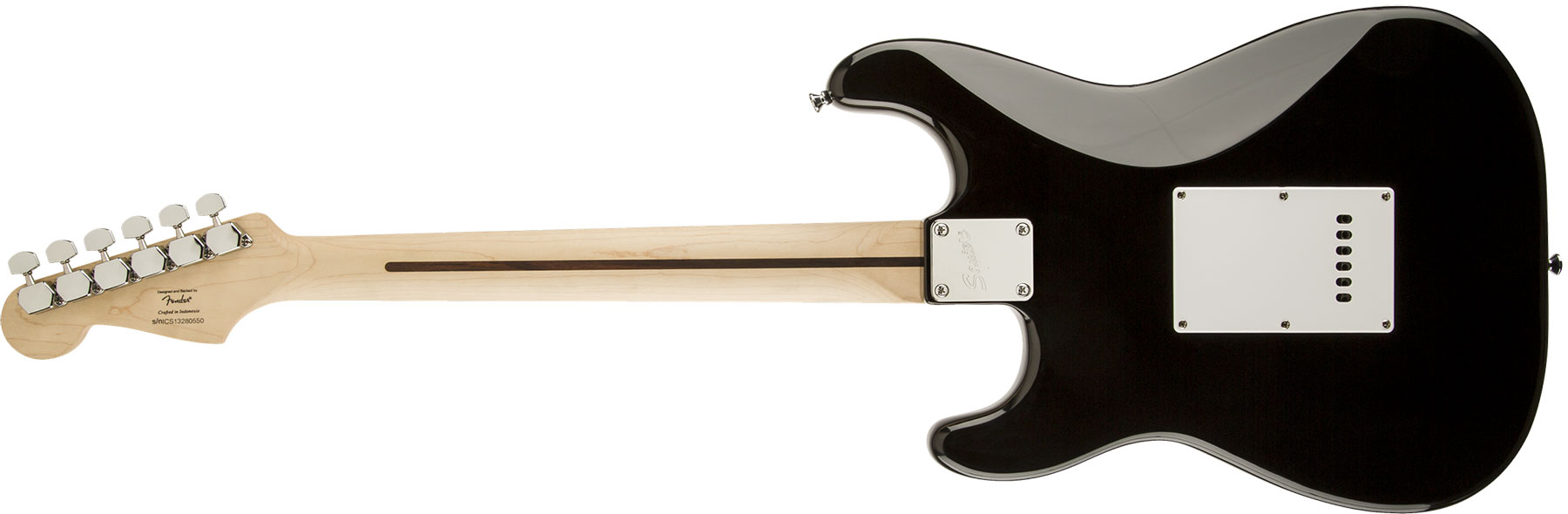 Squier Strat Bullet Sss Trem Lau - Black - Elektrische gitaar in Str-vorm - Variation 1
