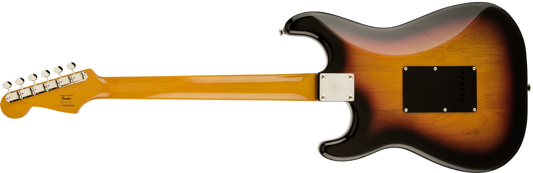 Squier Stratocaster Classic Vibe '60s Sss Lau - 3-color Sunburst - Elektrische gitaar in Str-vorm - Variation 1