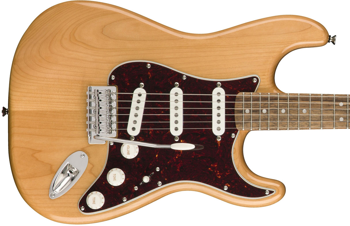 Squier Strat Classic Vibe 70s 2019 Lau - Natural - Elektrische gitaar in Str-vorm - Variation 1