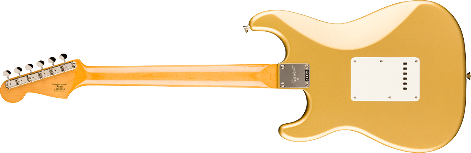 Squier Strat Classic Vibe Fsr Ltd 3s Trem Lau - Aztec Gold - Elektrische gitaar in Str-vorm - Variation 1