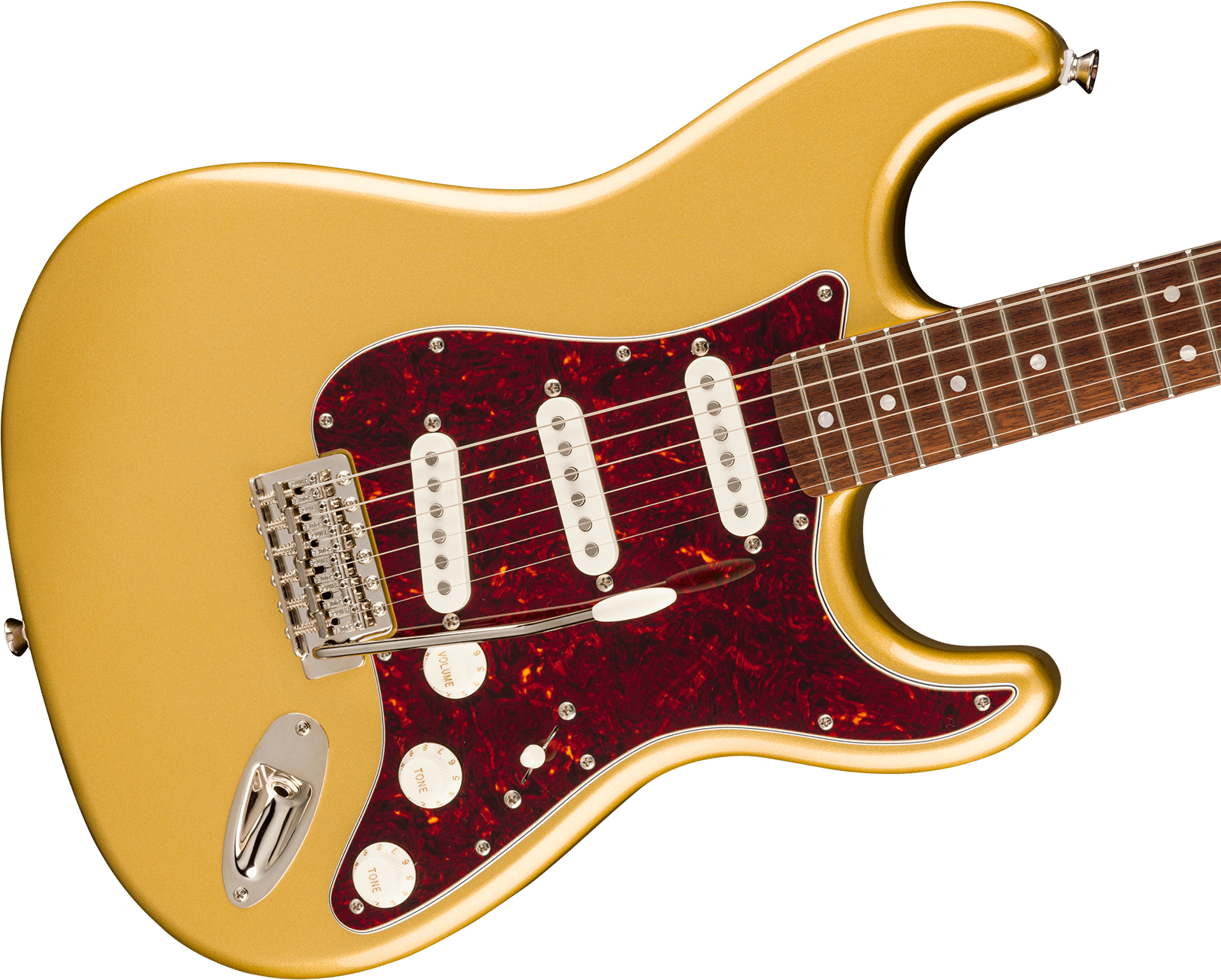 Squier Strat Classic Vibe Fsr Ltd 3s Trem Lau - Aztec Gold - Elektrische gitaar in Str-vorm - Variation 2