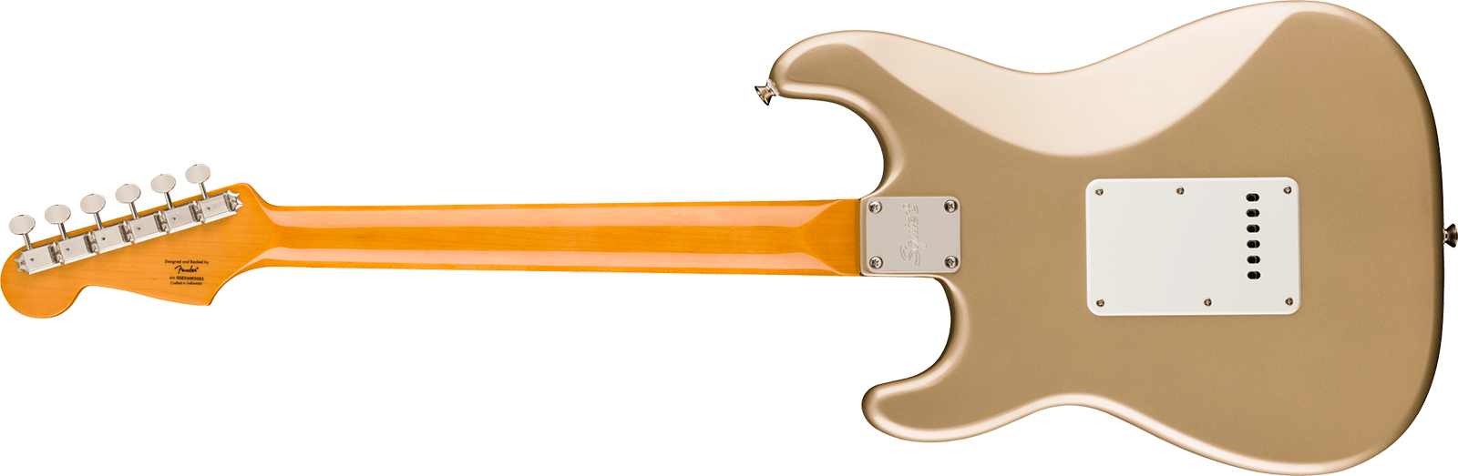 Squier Strat Hss 60s Classic Vibe Fsr Ltd Trem Lau - Shoreline Gold - Elektrische gitaar in Strat vorm - Variation 1