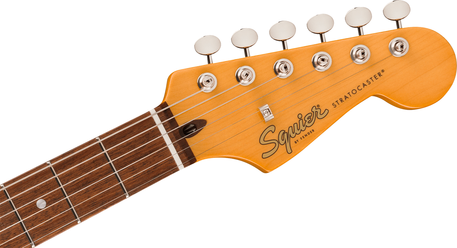 Squier Strat Hss 60s Classic Vibe Fsr Ltd Trem Lau - Shoreline Gold - Elektrische gitaar in Strat vorm - Variation 2