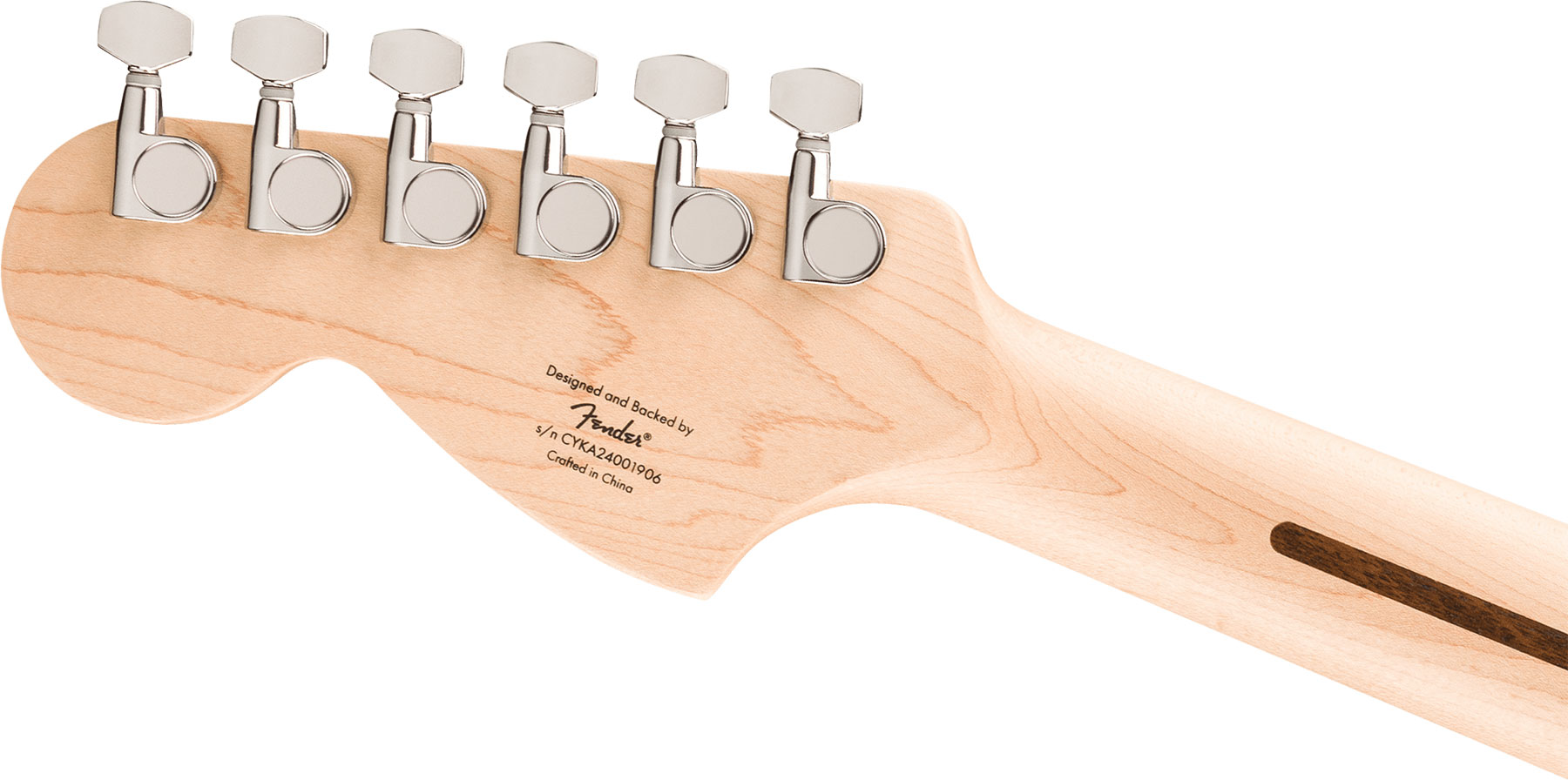 Squier Strat Jr Hss Affinity Ss Trem Lau - Ice Blue Metallic - Elektrische gitaar in Str-vorm - Variation 3