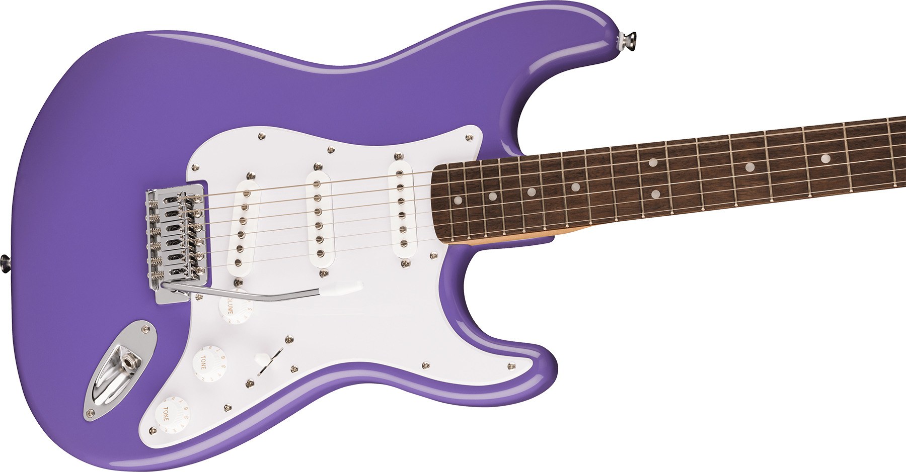 Squier Strat Sonic 3s Trem Lau - Ultraviolet - Elektrische gitaar in Str-vorm - Variation 2