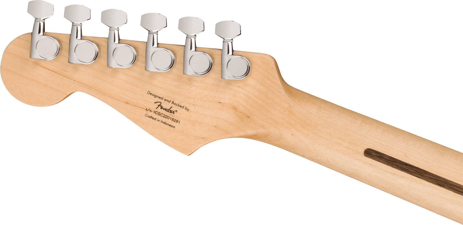 Squier Strat Sonic Hardtail H Ht Lau - Black - Elektrische gitaar in Str-vorm - Variation 3