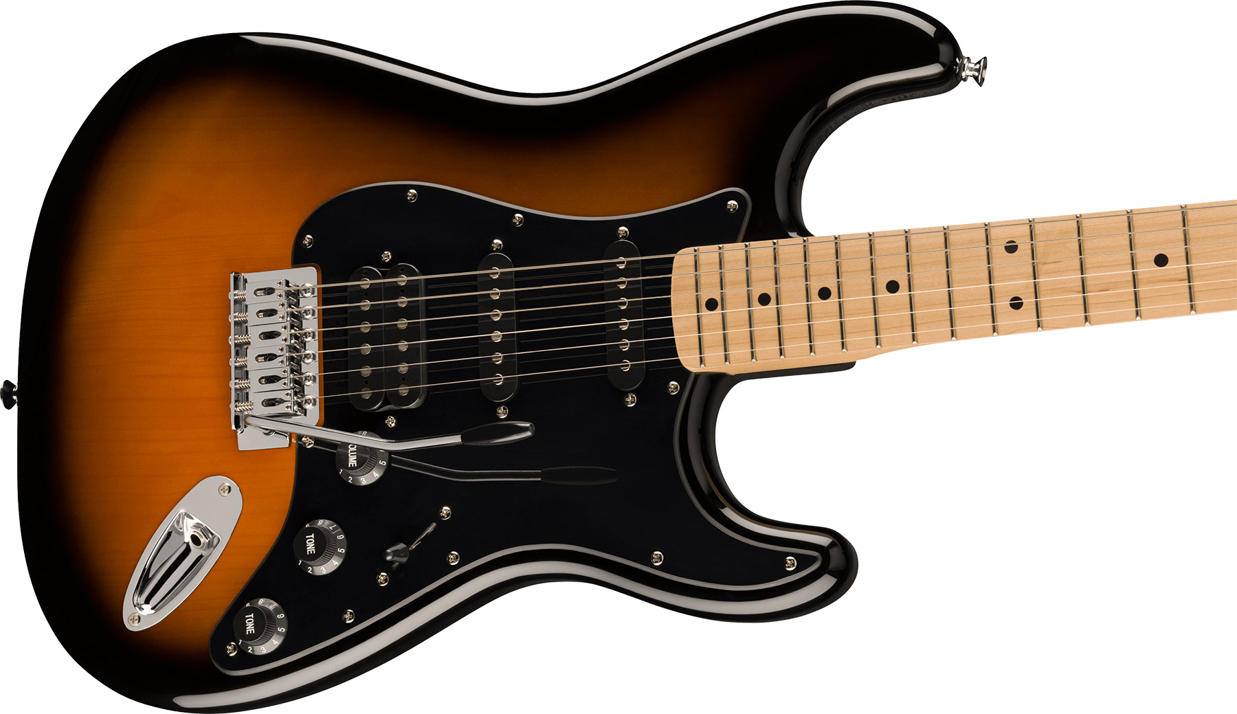 Squier Strat Sonic Hss Trem Mn - 2-color Sunburst - Elektrische gitaar in Str-vorm - Variation 2