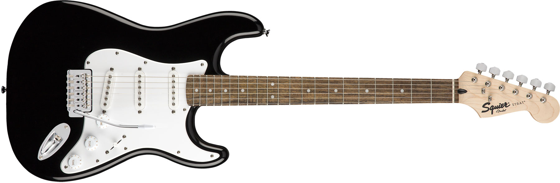 Squier Strat Sss Pack +fender Frontman 10g Trem Lau - Black - Elektrische gitaar set - Variation 1