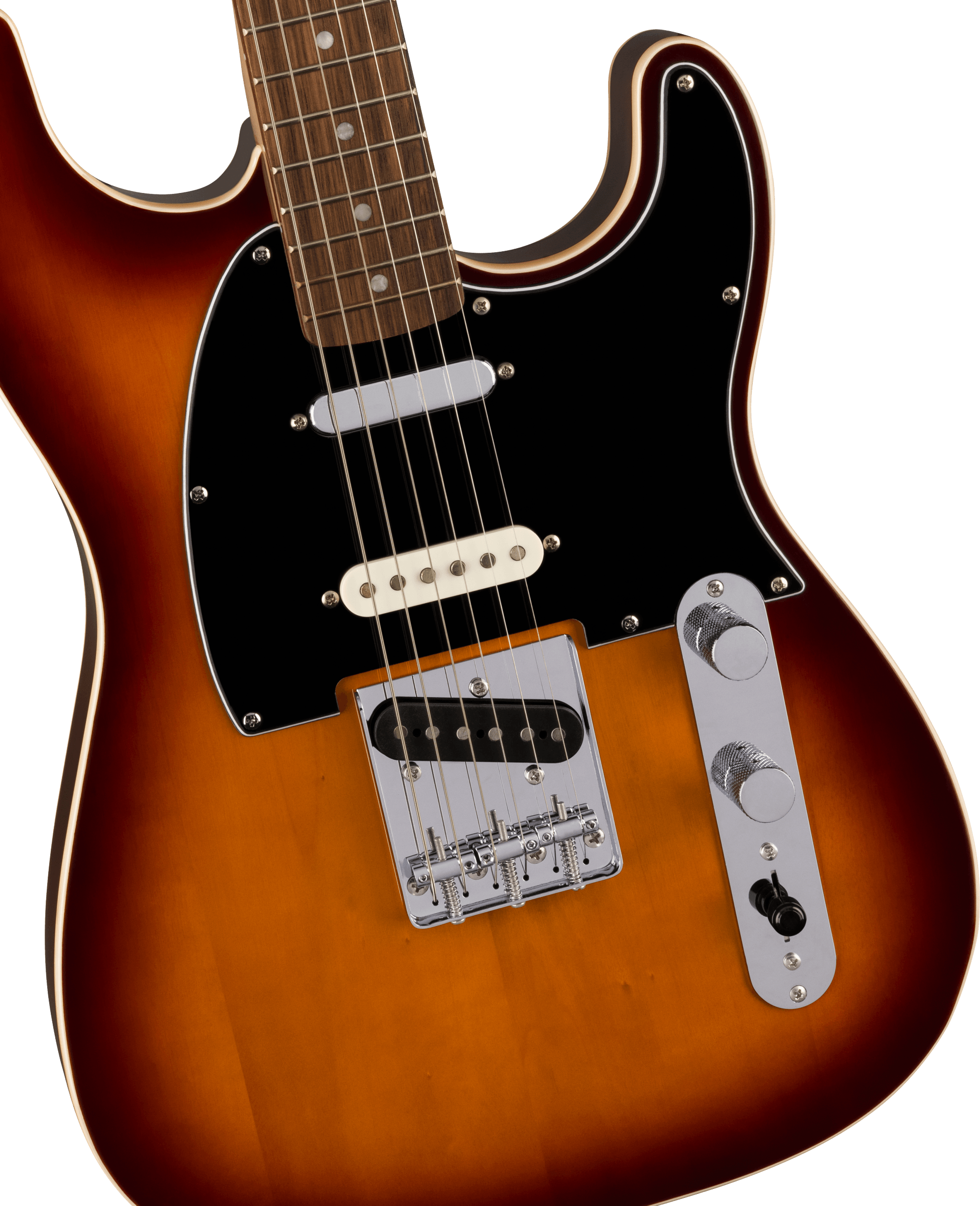 Squier Strat Custom Nashville Paranormal Series 3s Ht Lau - 2-color Sunburst - Elektrische gitaar in Str-vorm - Variation 3