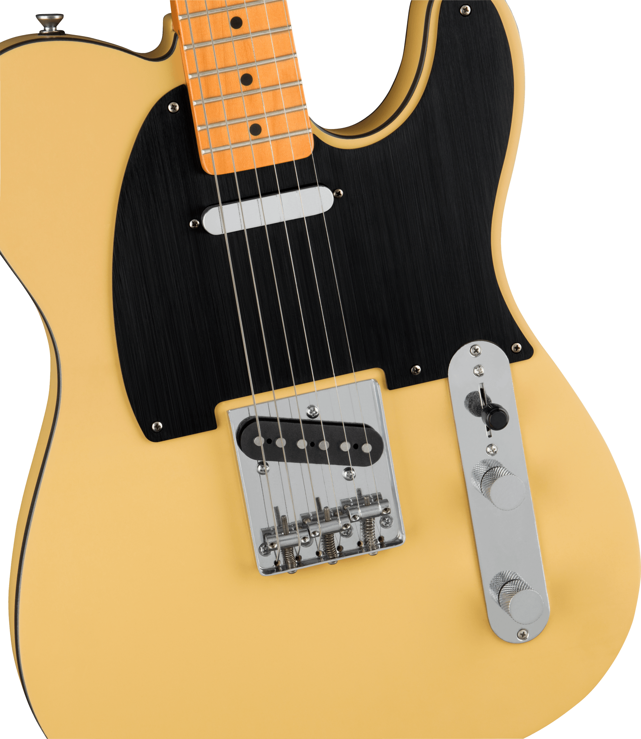 Squier Tele 40th Anniversary Vintage Edition Mn - Satin Vintage Blonde - Televorm elektrische gitaar - Variation 2