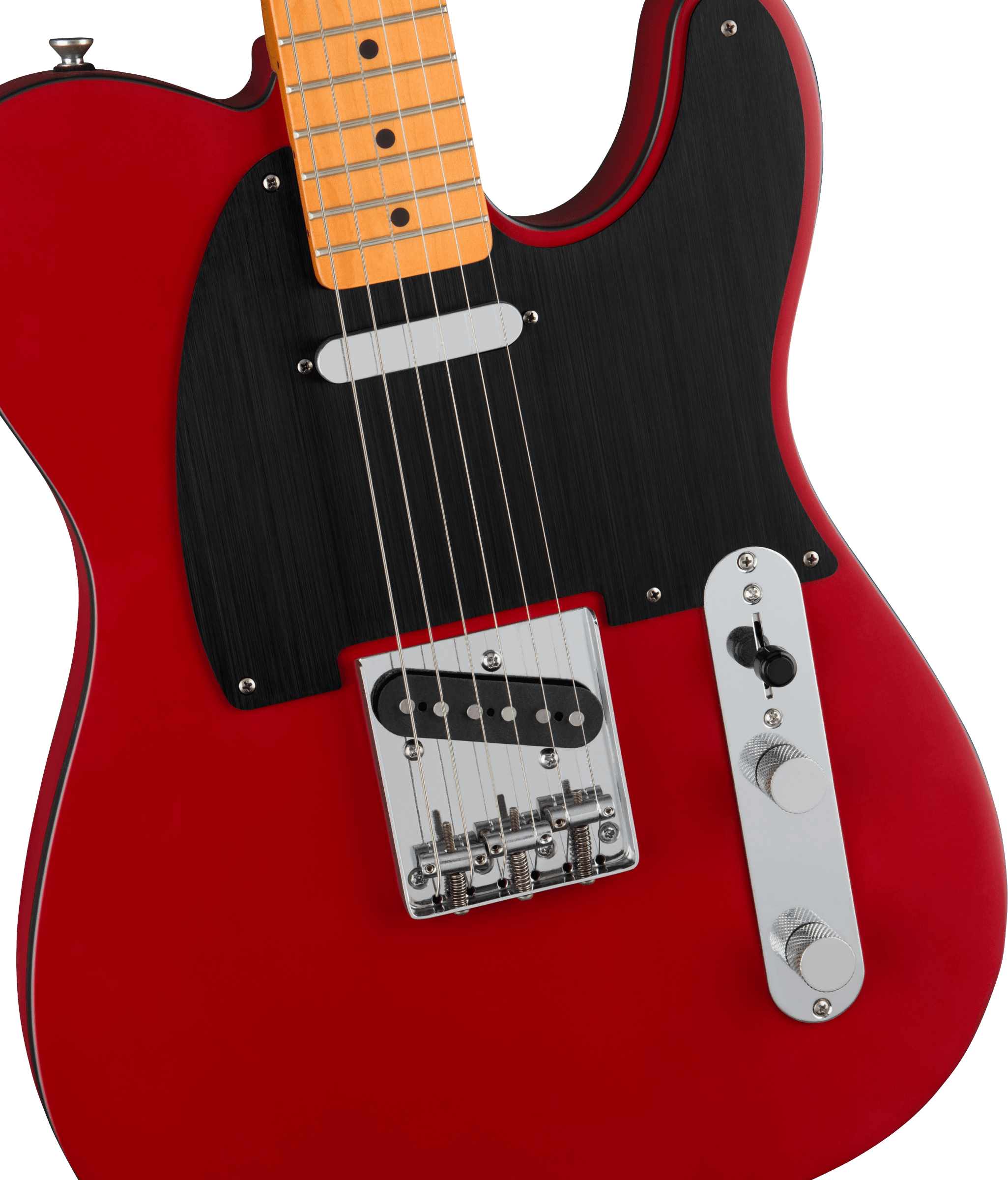 Squier Tele 40th Anniversary Vintage Edition Mn - Satin Dakota Red - Televorm elektrische gitaar - Variation 2