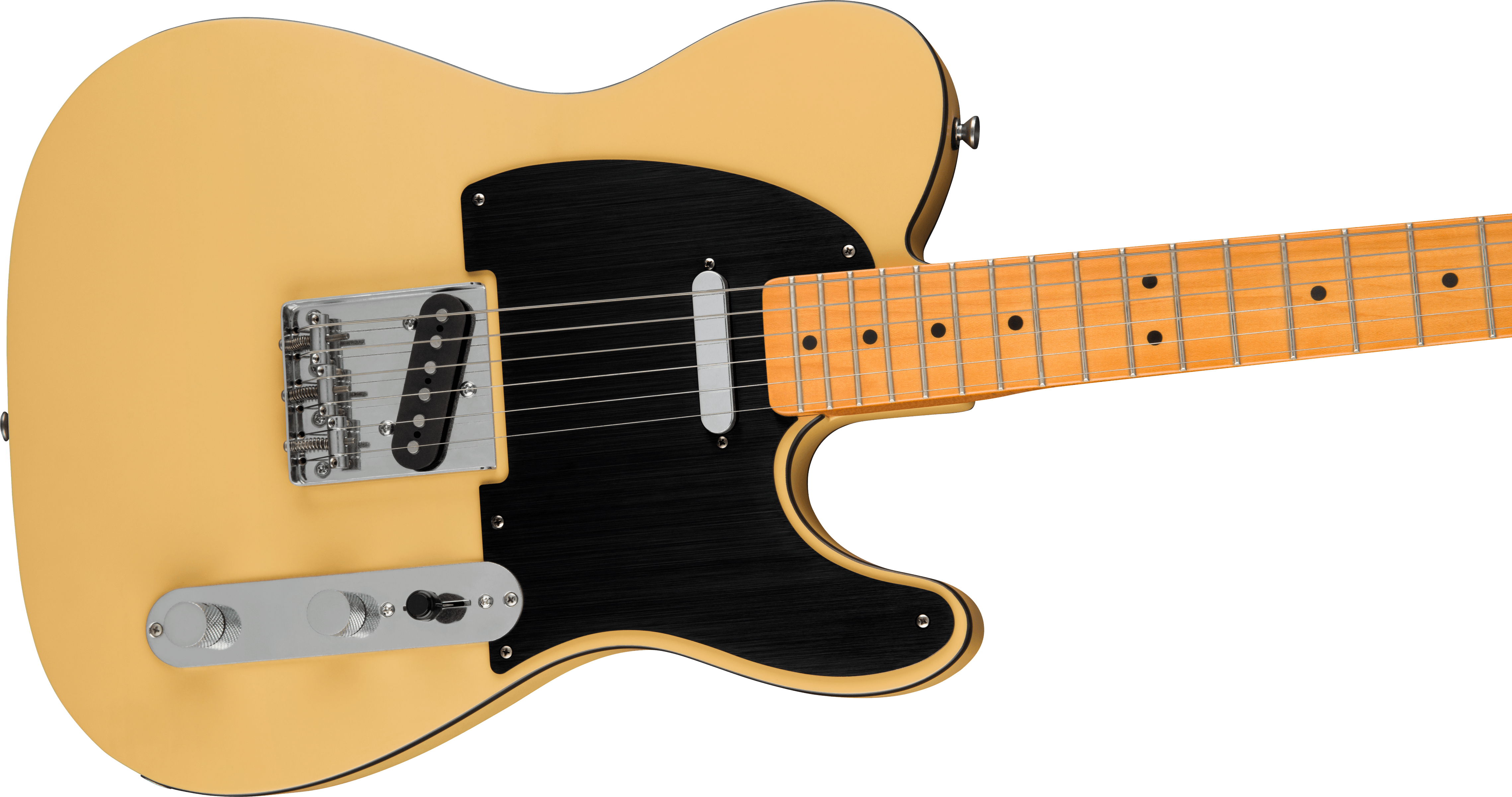 Squier Tele 40th Anniversary Vintage Edition Mn - Satin Vintage Blonde - Televorm elektrische gitaar - Variation 3