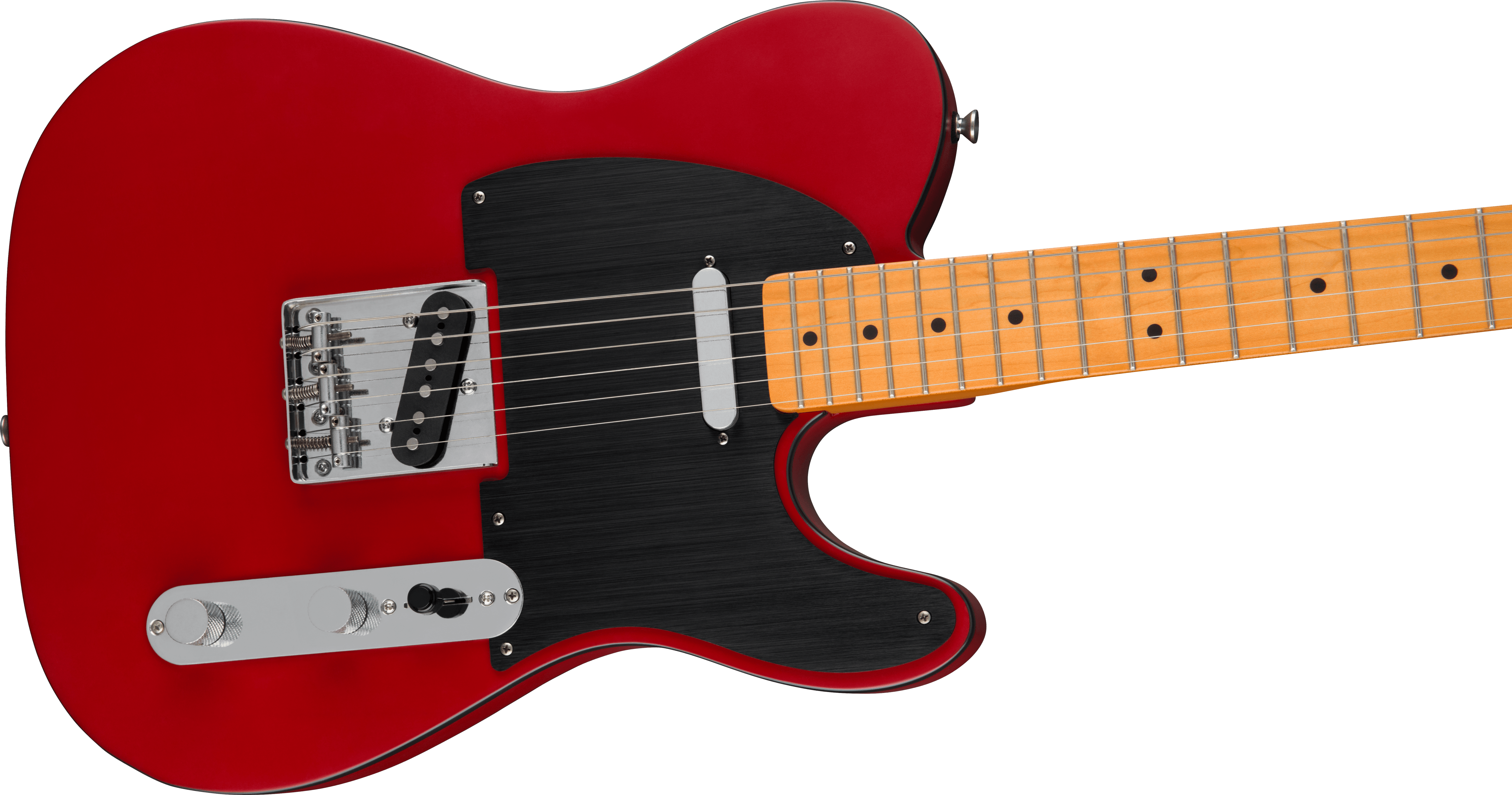 Squier Tele 40th Anniversary Vintage Edition Mn - Satin Dakota Red - Televorm elektrische gitaar - Variation 3