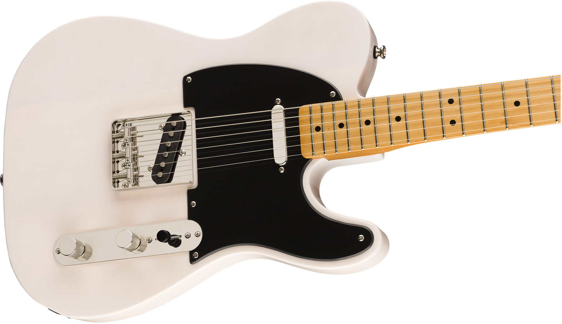 Squier Tele '50s Classic Vibe 2019 Mn 2019 - White Blonde - Televorm elektrische gitaar - Variation 2