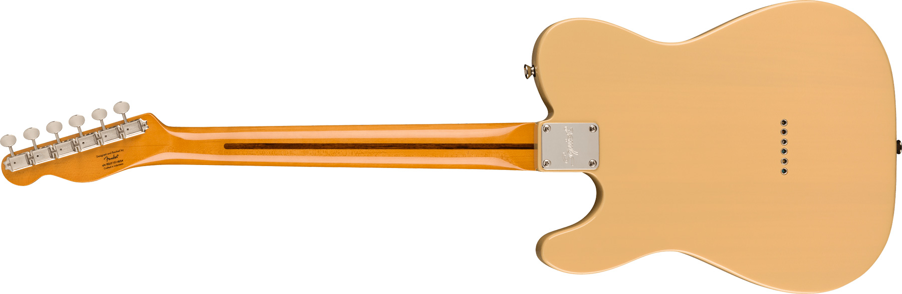 Squier Tele '50s Parchment Pickguard Classic Vibe Fsr 2s Ht Mn - Vintage Blonde - Televorm elektrische gitaar - Variation 1