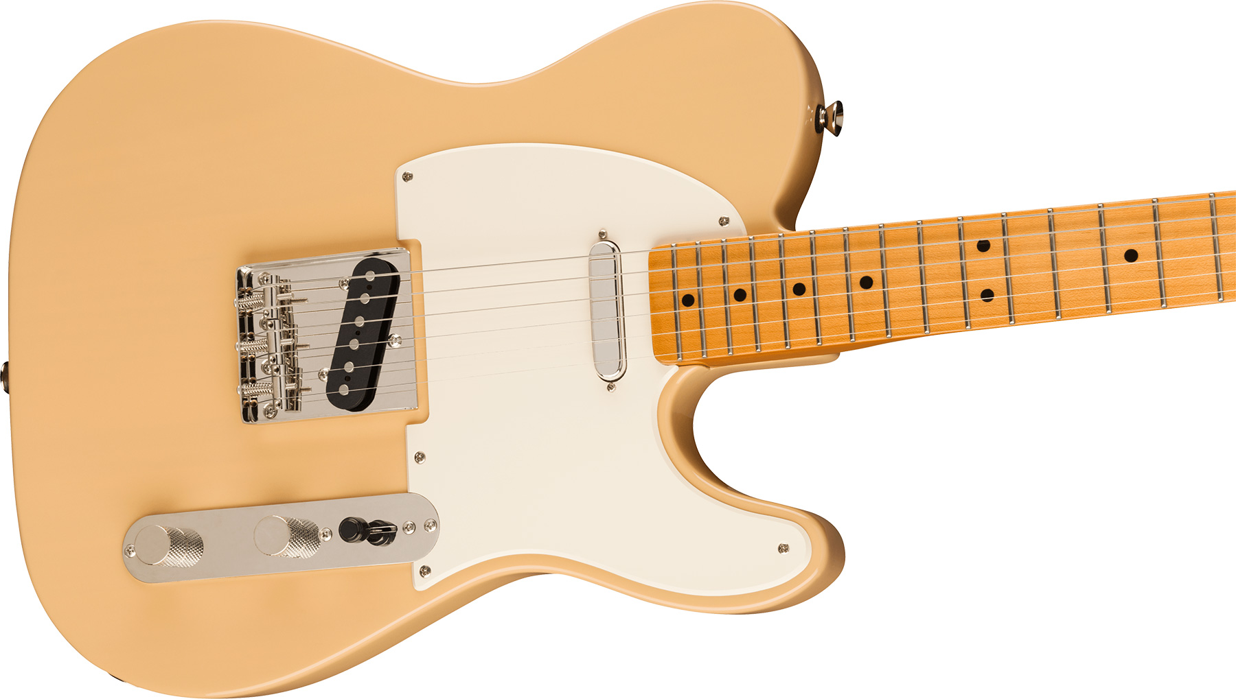 Squier Tele '50s Parchment Pickguard Classic Vibe Fsr 2s Ht Mn - Vintage Blonde - Televorm elektrische gitaar - Variation 2