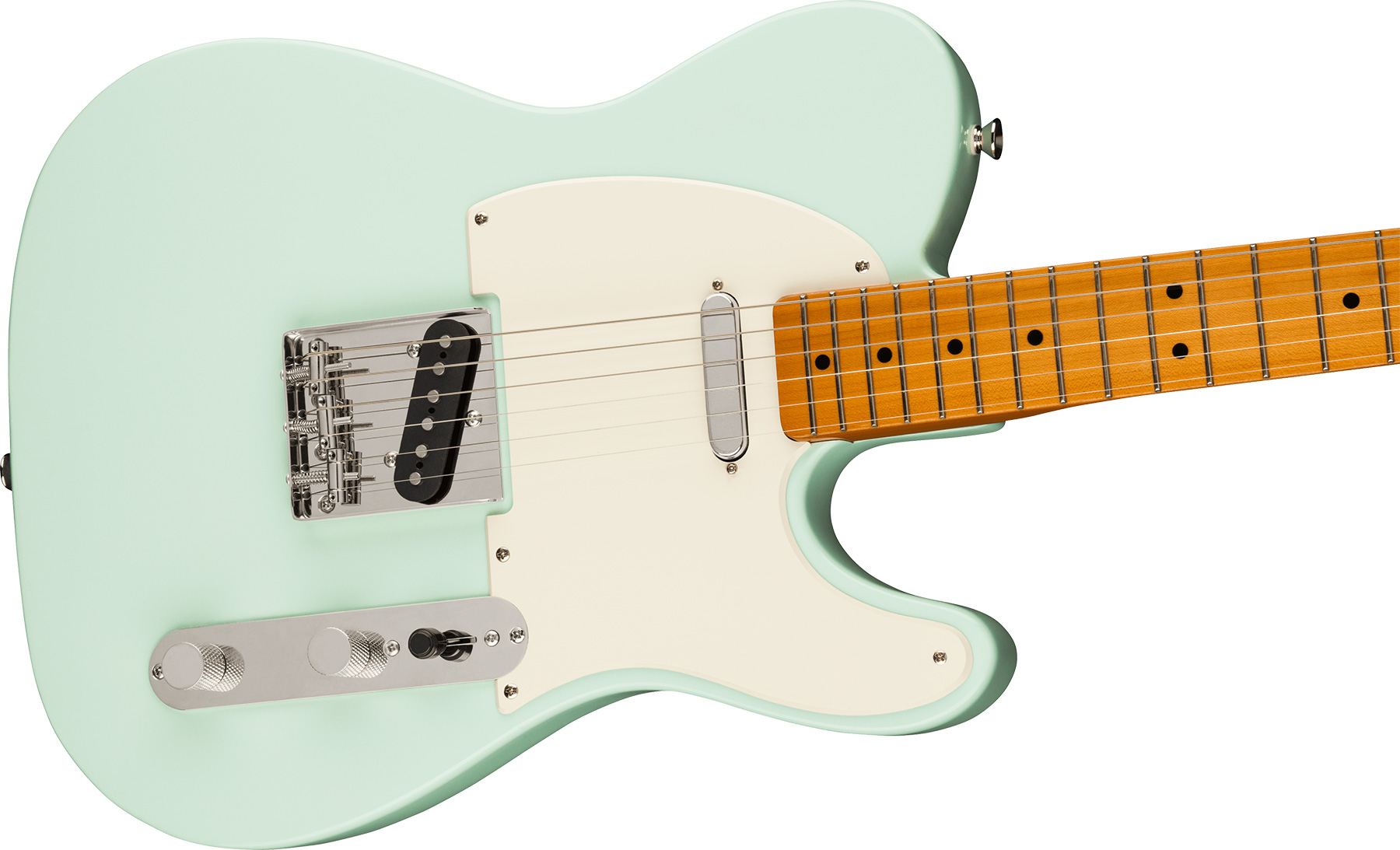 Squier Tele '50s Parchment Pickguard Classic Vibe Fsr 2s Ht Mn - Sonic Blue - Televorm elektrische gitaar - Variation 2