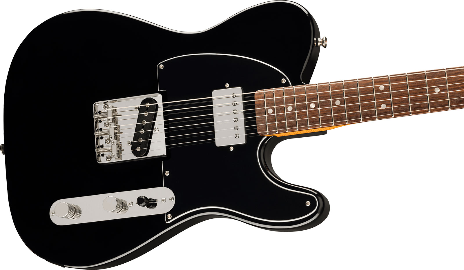 Squier Tele 60s Classic Vibe Ltd Sh Ht Lau - Black - Retro-rock elektrische gitaar - Variation 2