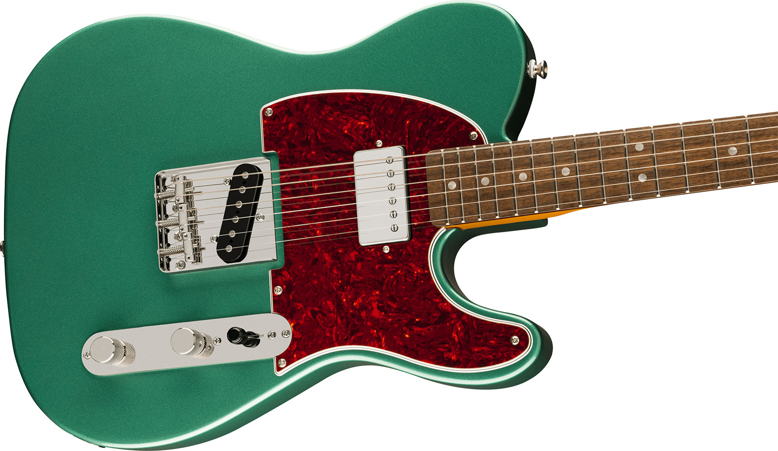 Squier Tele 60s Classic Vibe Ltd Sh Ht Lau - Sherwood Green W. Matching Headstock - Televorm elektrische gitaar - Variation 2