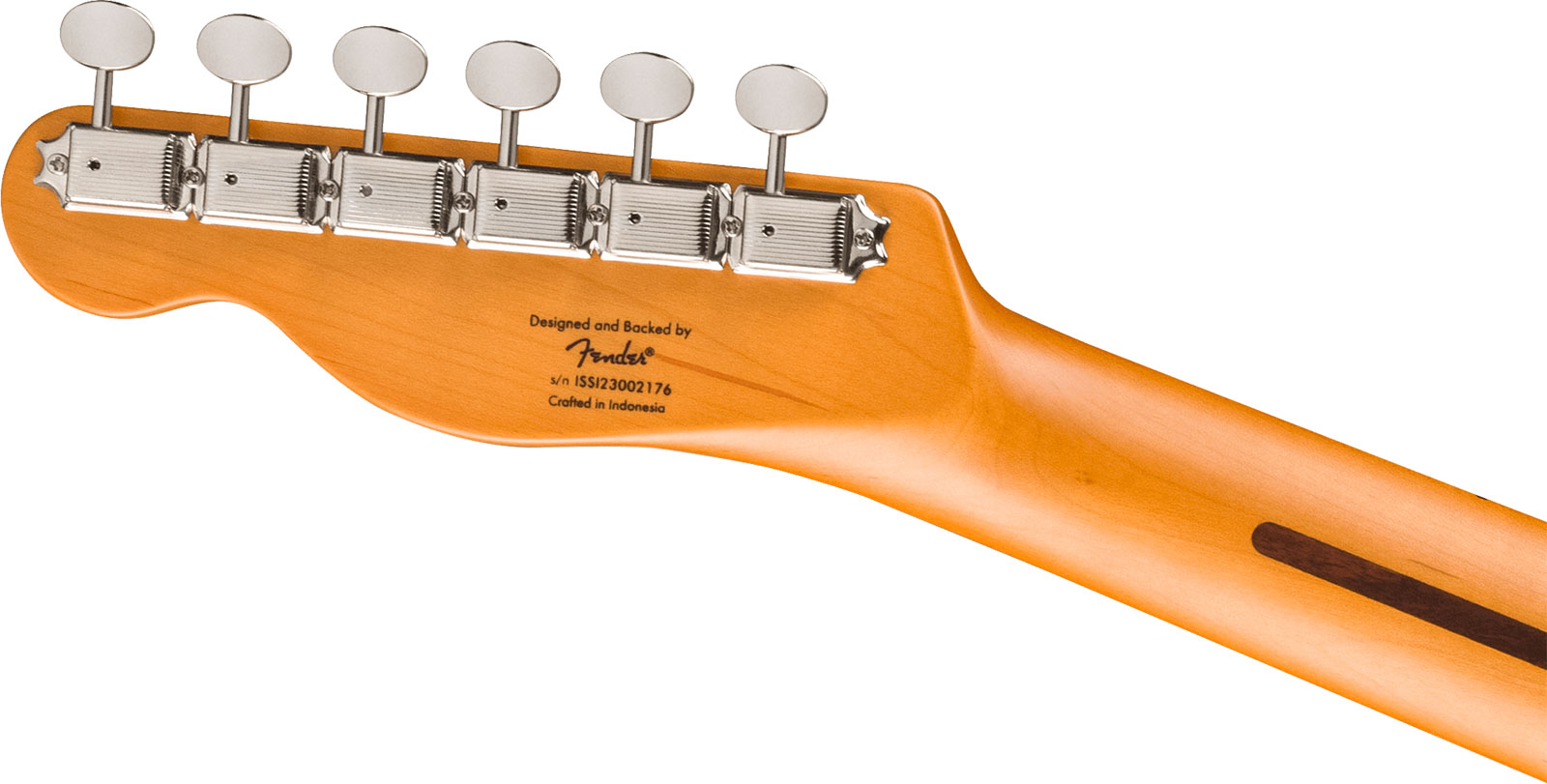 Squier Tele 60s Custom Classic Vibe Ltd 2s Ht Mn - Satin Dakota Red - Televorm elektrische gitaar - Variation 3