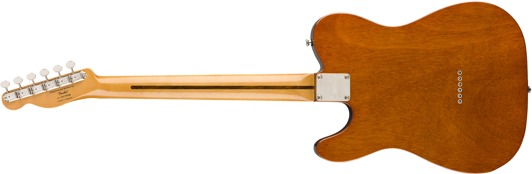 Squier Tele '60s Thinline Classic Vibe 2019 Mn - Natural - Semi hollow elektriche gitaar - Variation 1