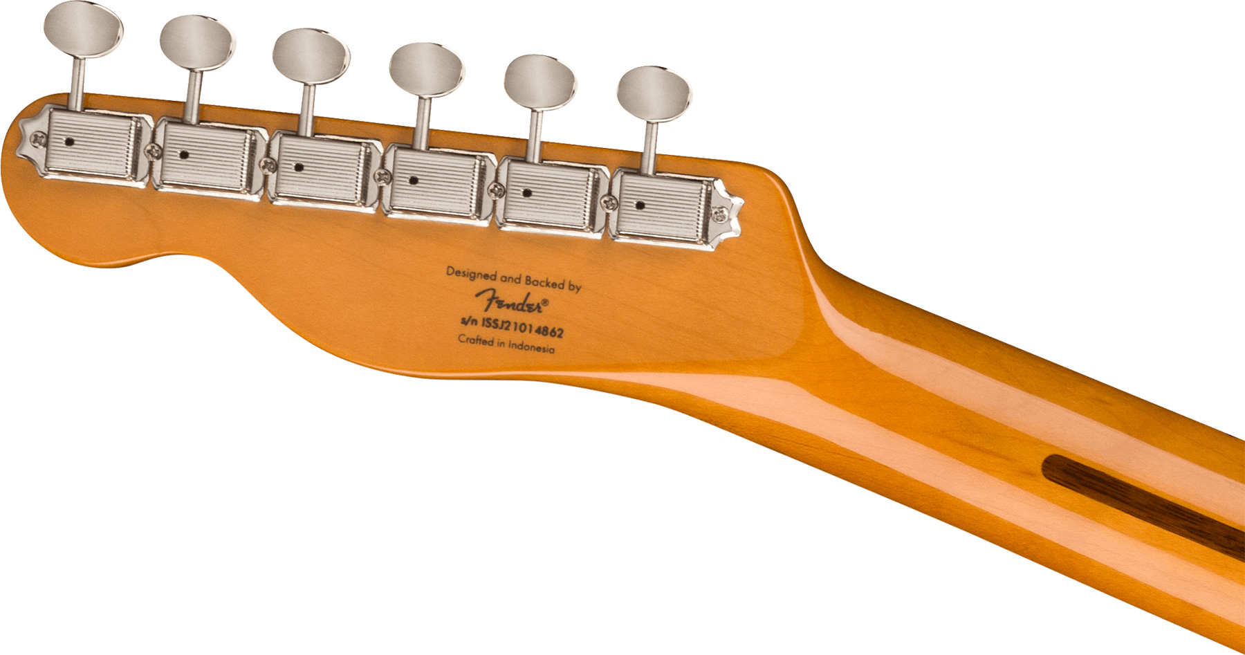Squier Tele '60s Thinline Gold Anodized Pickguard Classic Vibe Fsr 2s Ht Mn - Desert Sand - Televorm elektrische gitaar - Variation 3