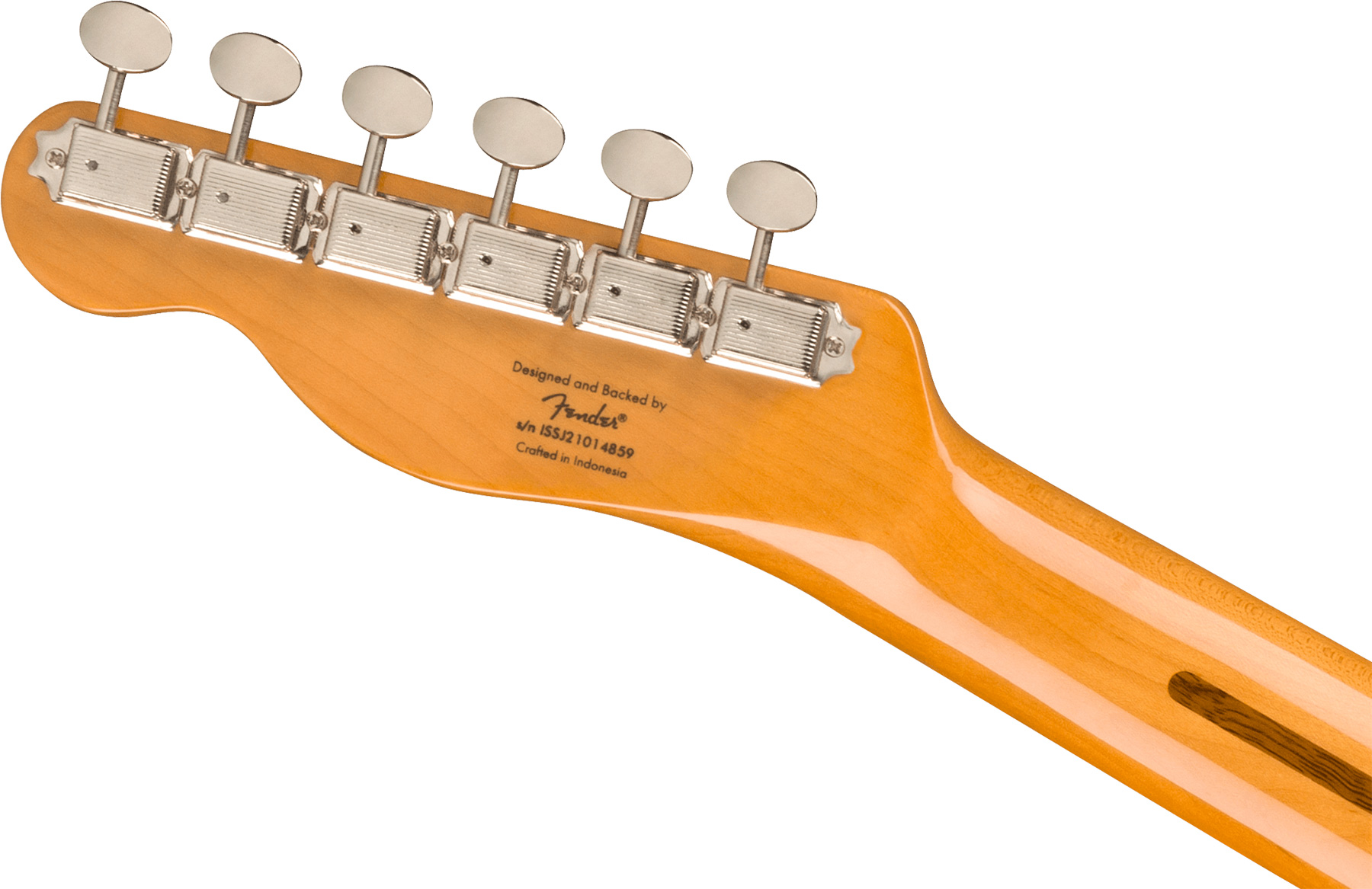 Squier Tele '60s Thinline Parchment Pickguard Classic Vibe Fsr 2s Ht Mn - Sherwood Green - Televorm elektrische gitaar - Variation 2